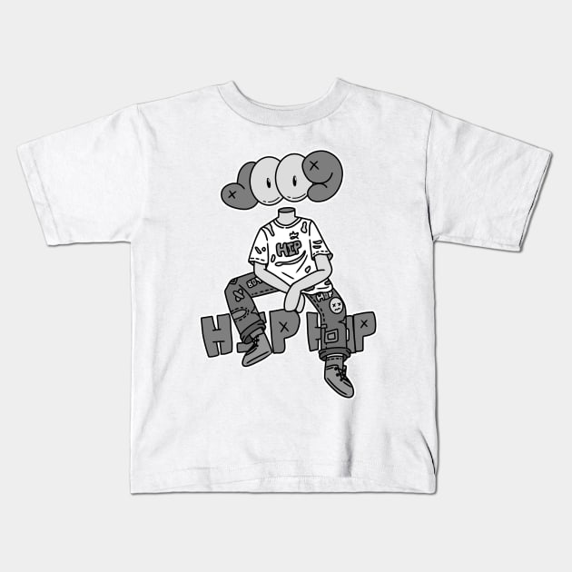 cool cool hip hop Kids T-Shirt by Mixxstyle.Shopart